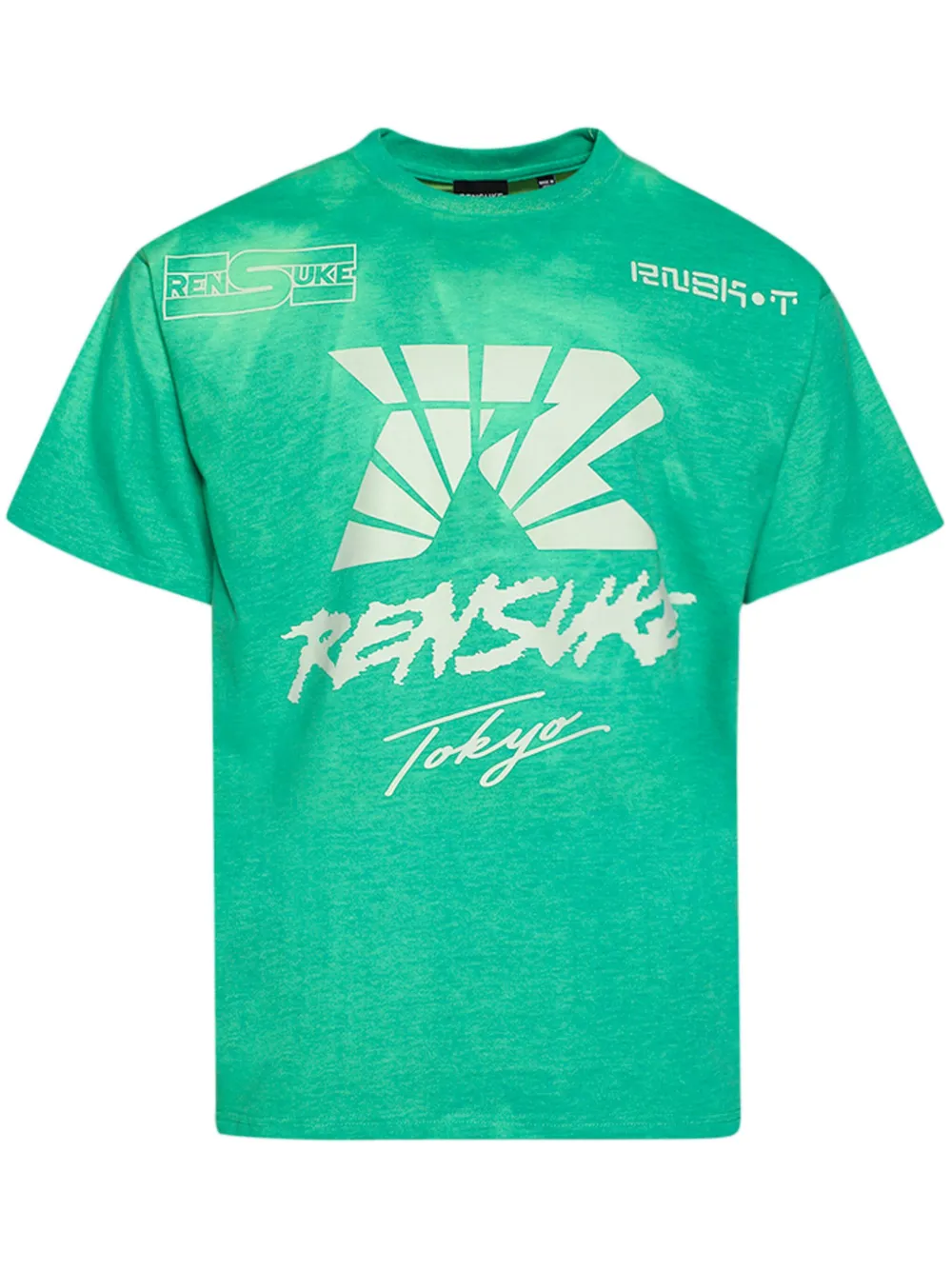 RENSUKE TOKYO playera Graphic Loose | verde | Image 1
