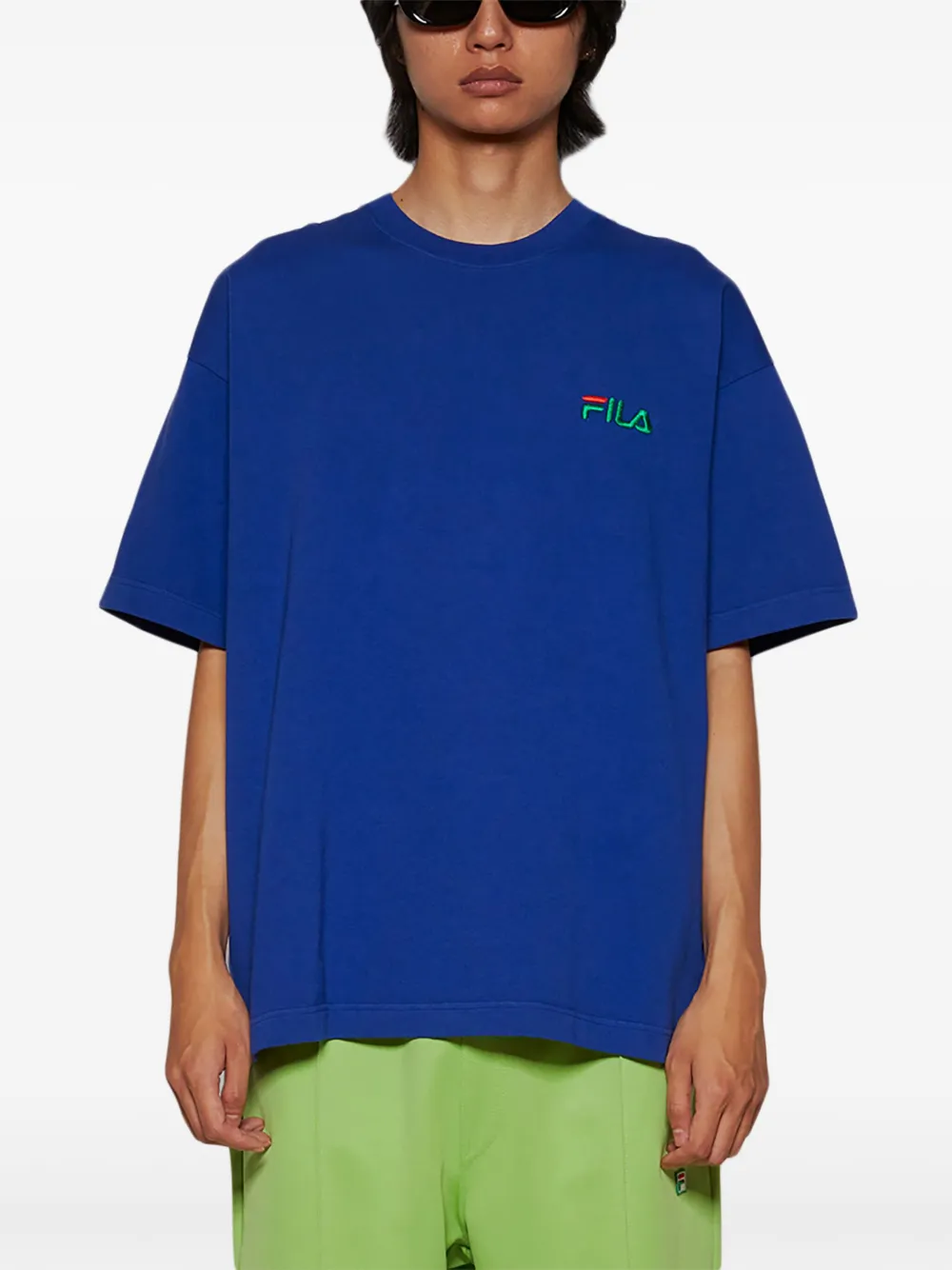 Fila F+ T-shirt In Blue