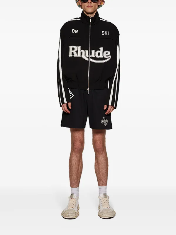 Rhude ハーフパンツ RHUDE ツイル ショートパンツ | ブラック | FARFETCH JP