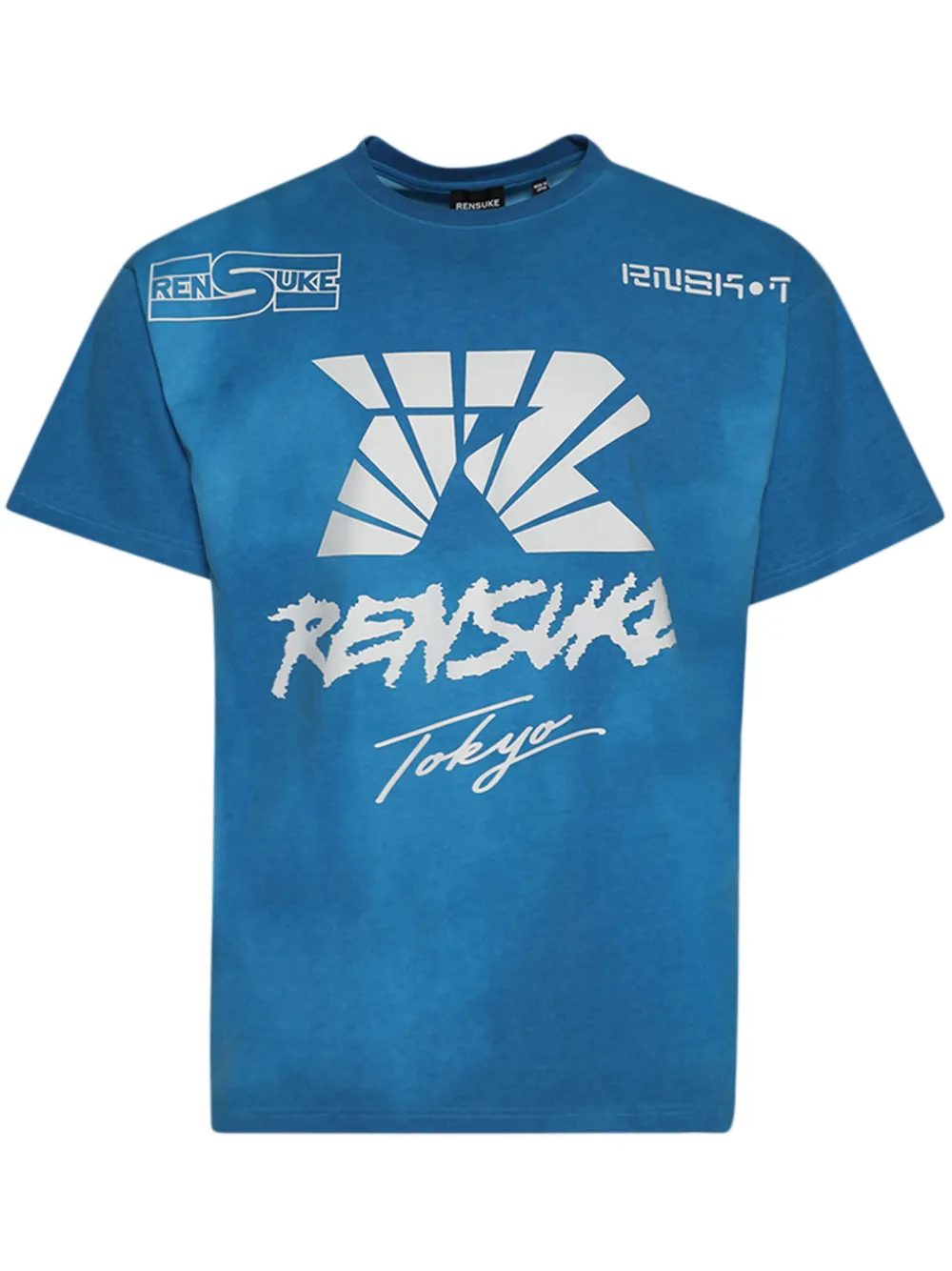 RENSUKE TOKYO playera con motivo gráfico | azul | Image 1