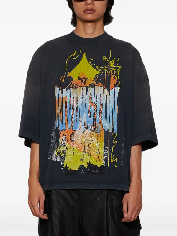 【国内買付】RRR123 FORGIVE ME L/S VINTAGE TEE ロングTシャツ FORGIVE ME LS VINTAGE TEE VINTAGE BLACK（Tシャツ/カットソー