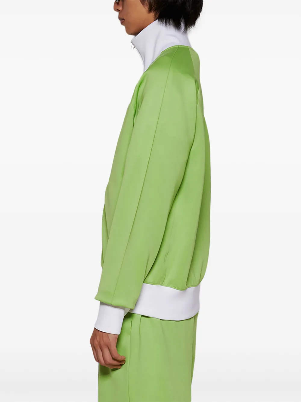 Fila Two-tone Jacket In Green