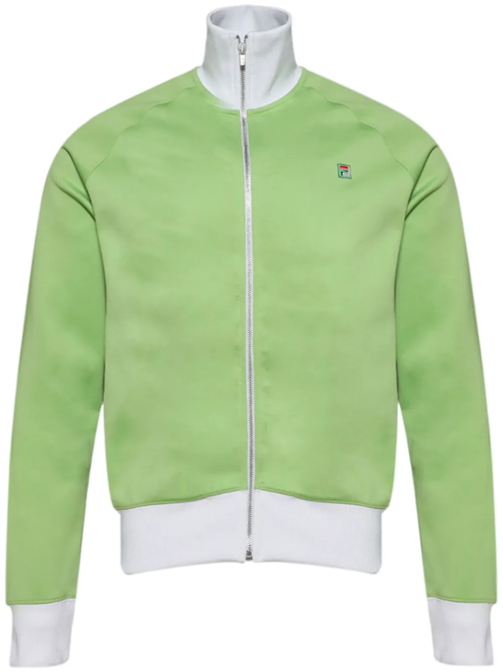 Fila Two-tone Jacket In Green