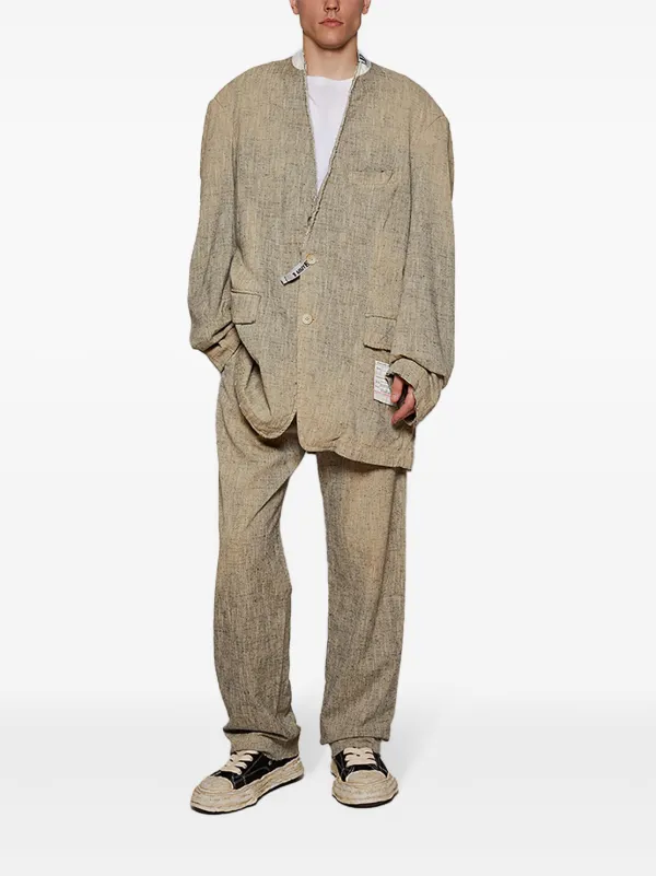 Maison MIHARA YASUHIRO Slub ツイード ジャケット | ニュートラル 