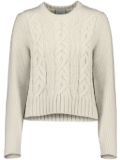 Allude cable-knit jumper - Neutrals