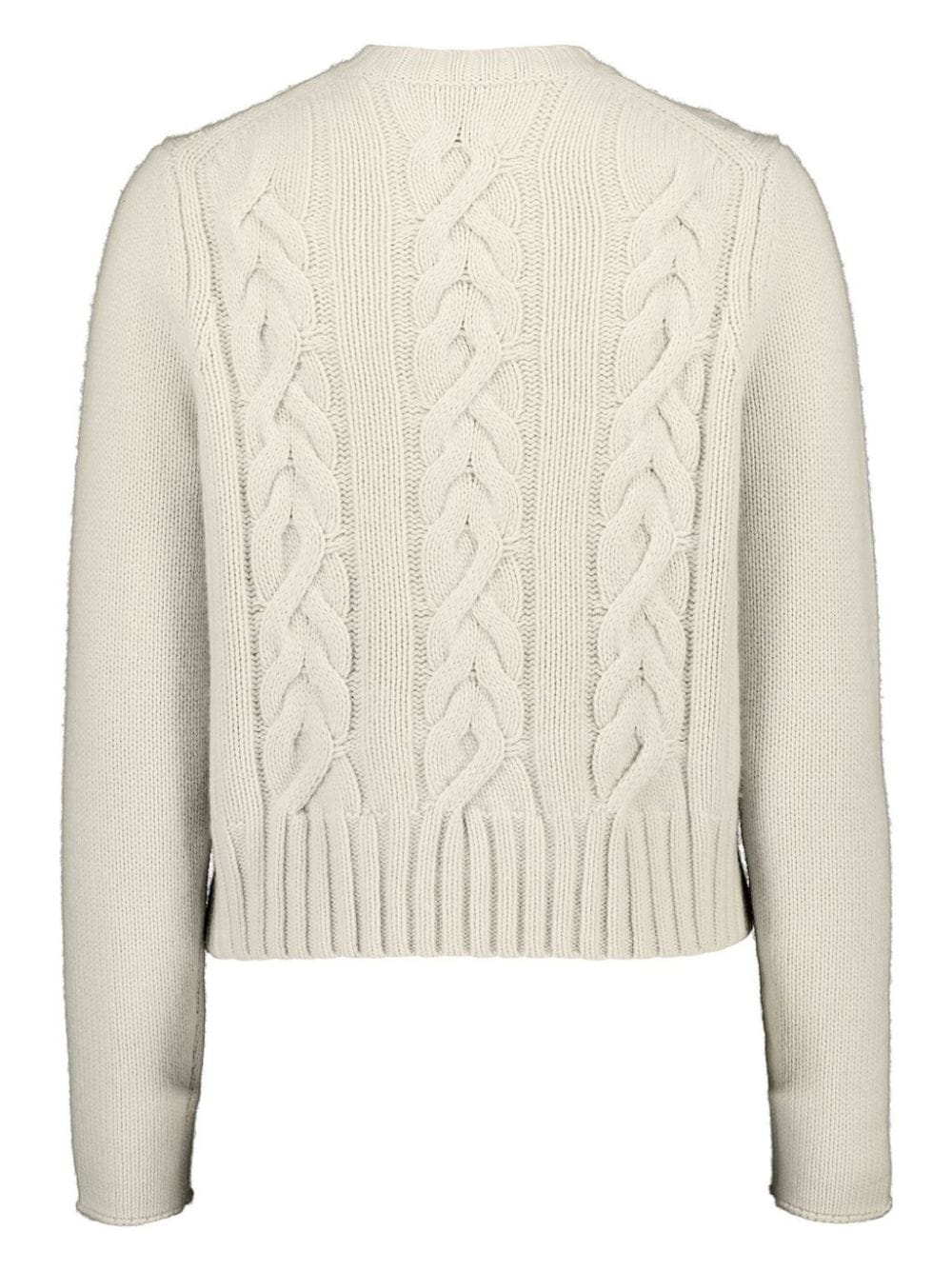 Allude cable-knit jumper - Beige