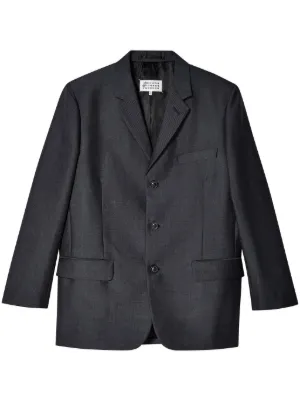 マルジェラ　テーラードジャケット MM6 Maison Margiela ストライプ テーラードジャケット