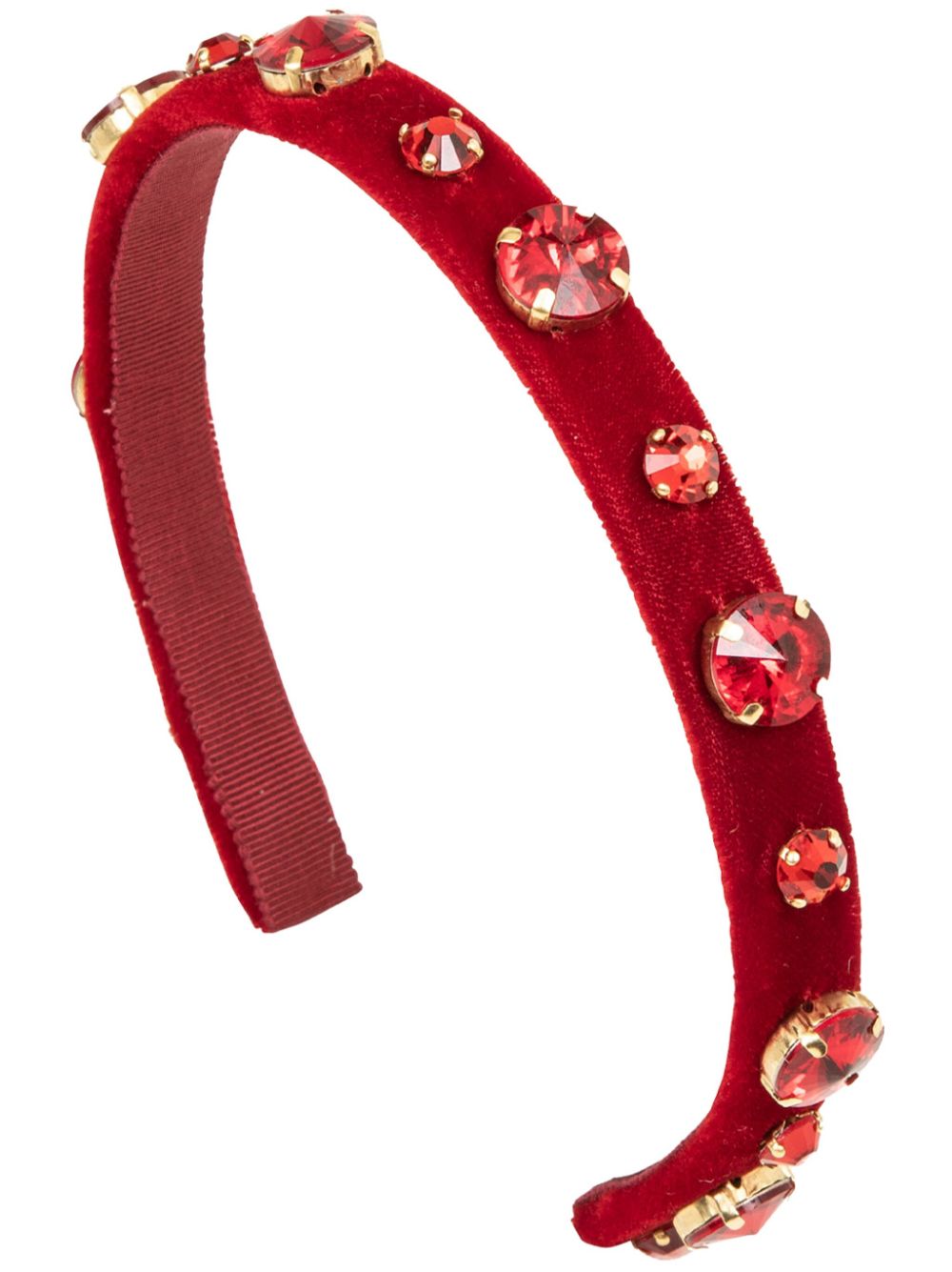 Shop Jennifer Behr Kendall Headband In Red