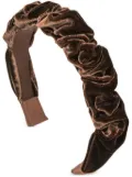 Jennifer Behr Lia Headband - Brown