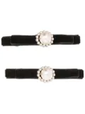 Jennifer Behr Minetta bow clip (set of two) - Black