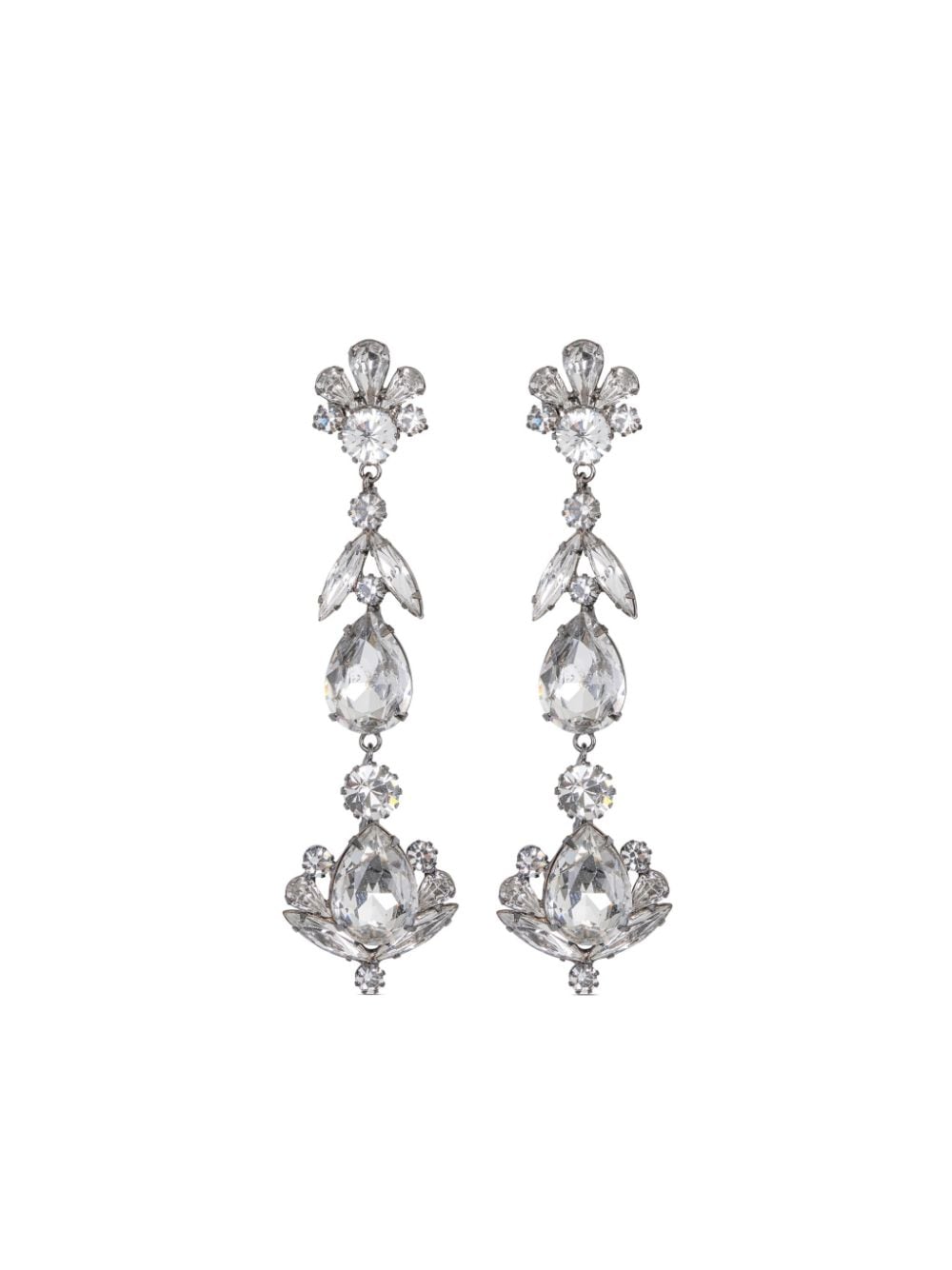 Shop Jennifer Behr Bronwyn Earrings In Silver