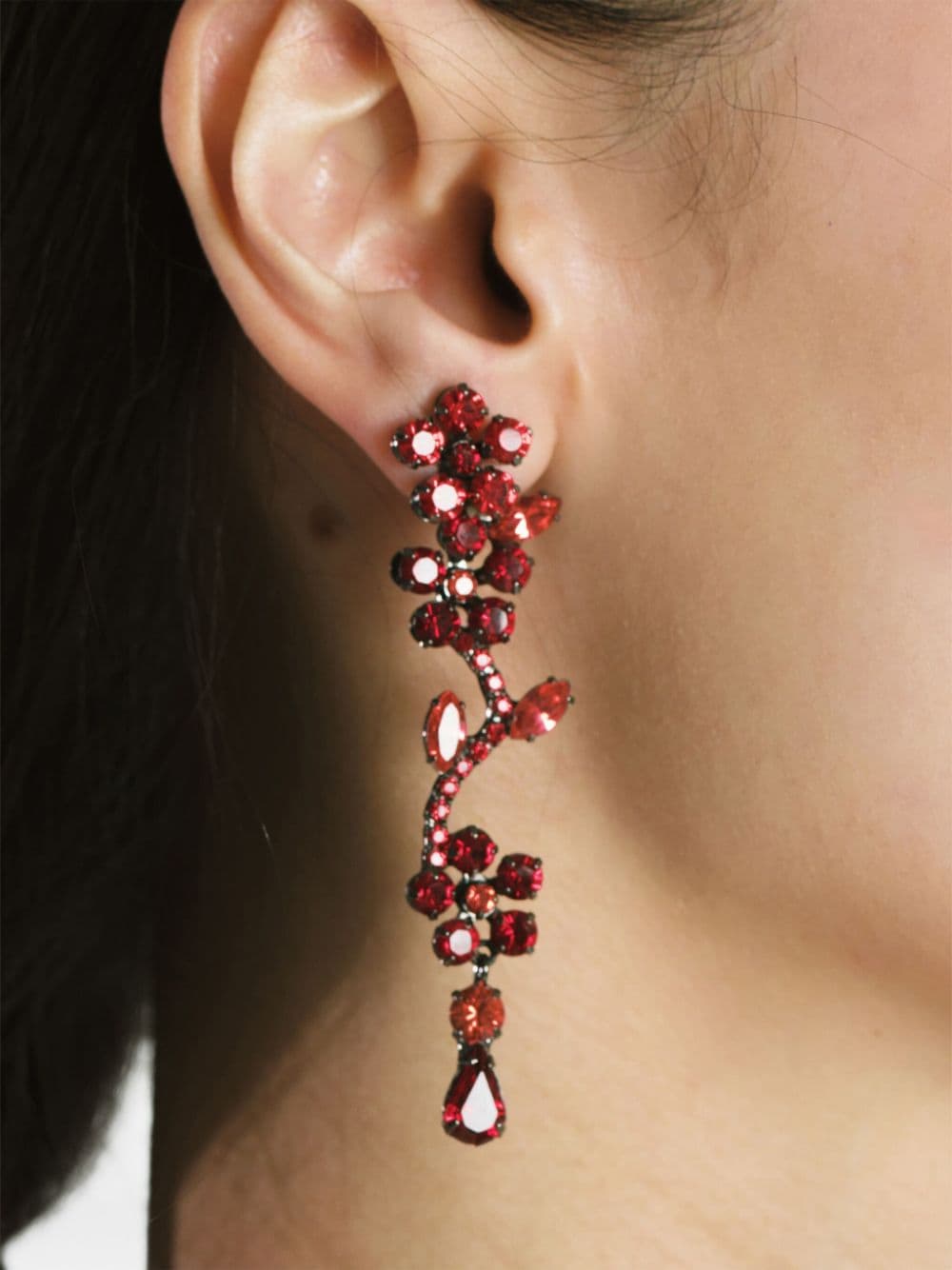 Shop Jennifer Behr Dania Earrings In Rot