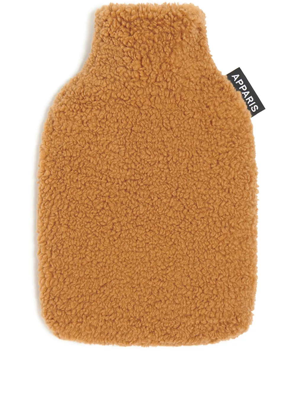 Apparis Meena Bouclette hot water bottle | Brown | Image 1