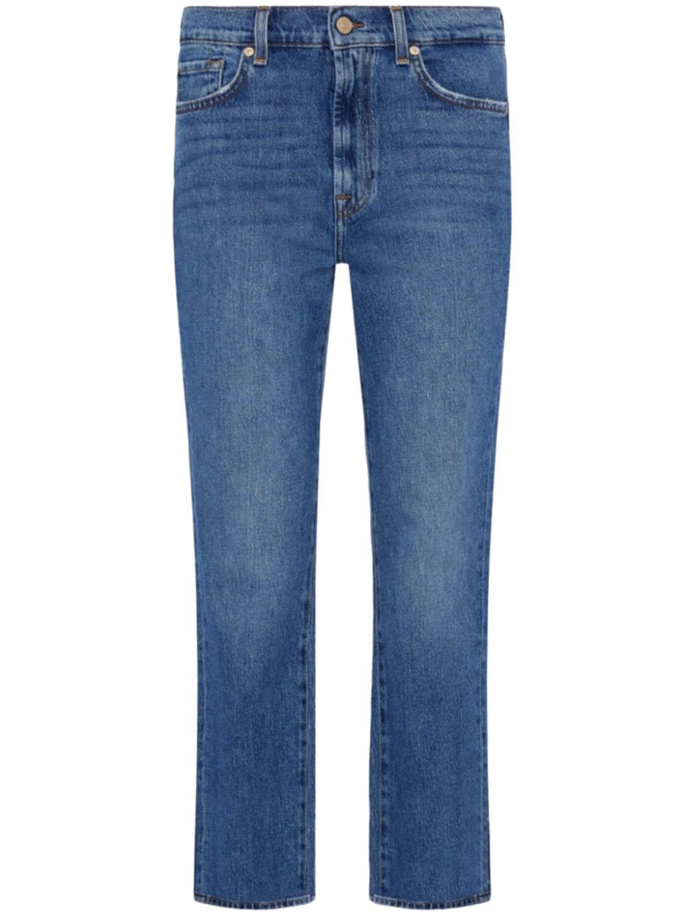 7 For All Mankind Logan cropped jeans - Blu