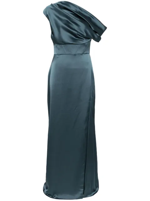 Amsale vestido estilo corset con hombros descubiertos