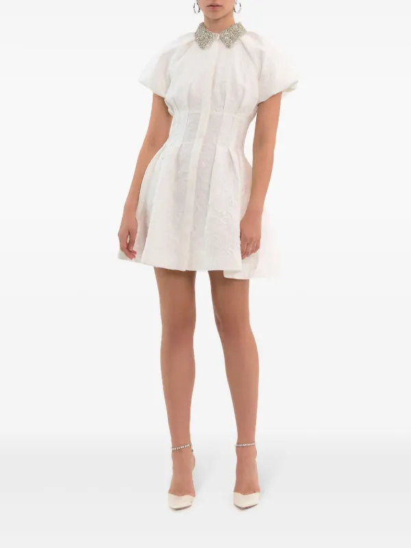 Rebecca Vallance Esther Mini Dress | White | FARFETCH