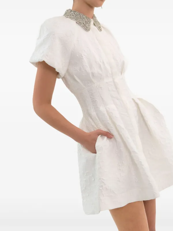 【REBECCA VALLANCE】Esther Strap Mini Dress パール装飾 Esther Strap Mini Dress – Rebecca Vallance