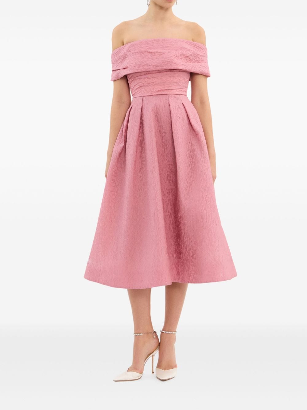 Rebecca Vallance Adalyn midi-jurk - Roze