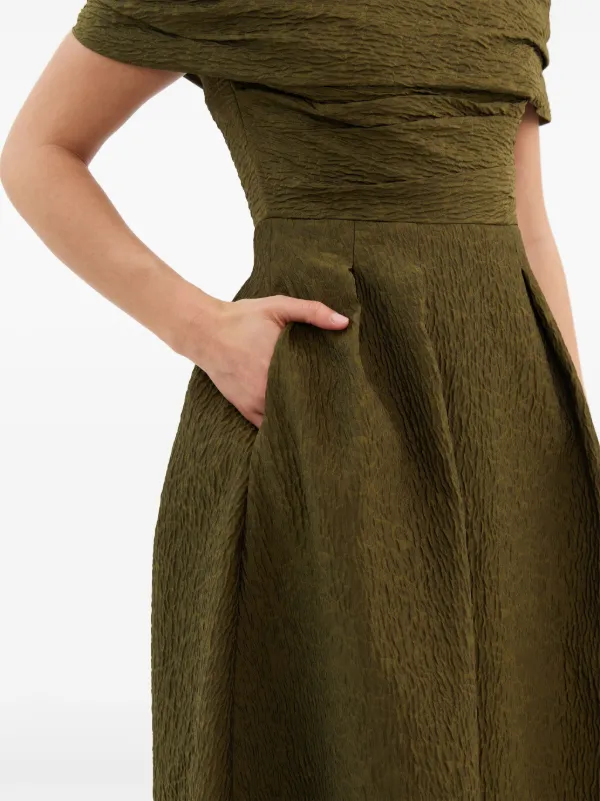 ◆関税込◆【REBECCA VALLANCE】Adalyn off-shoulder midi dress Adalyn Off The Shoulder Midi Dress Pink – Rebecca Vallance