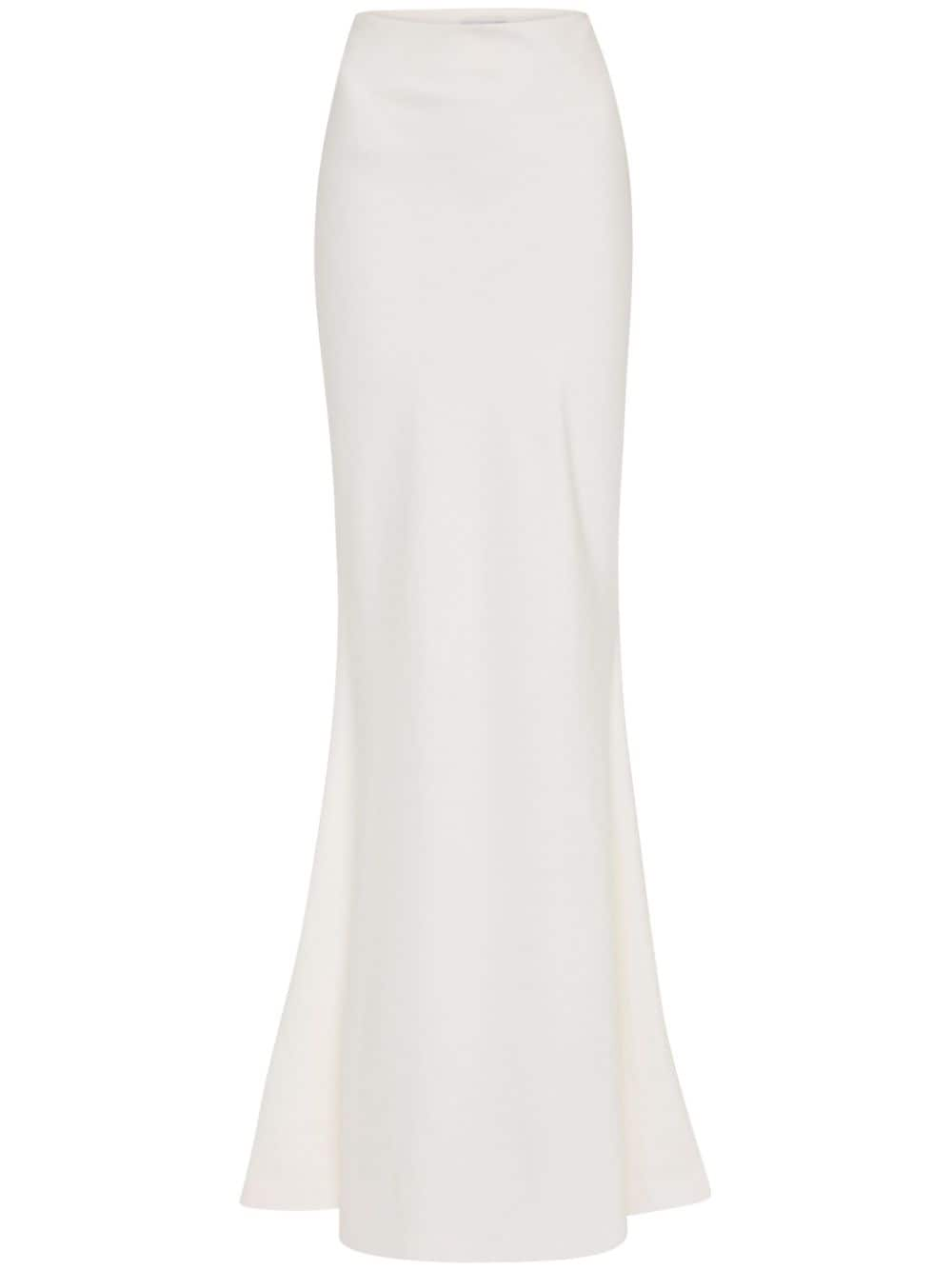 Shop Rebecca Vallance Lia Maxi Skirt In White