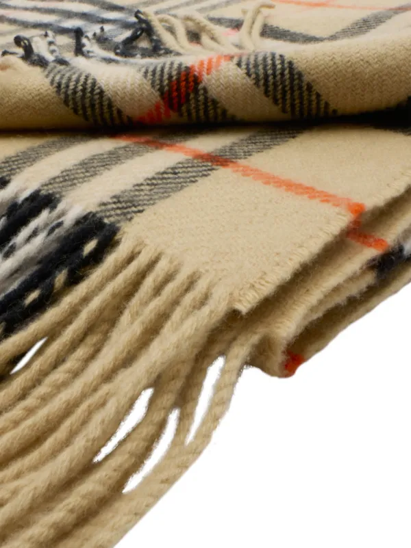 BURBERRY PRORSUMチェックウールブランケットブラウン BURBERRY PRORSUMチェックウールブランケットブラウンプローサム