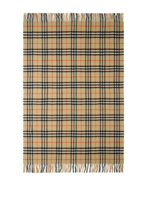 Burberry Vintage Check Blanket | Neutrals | FARFETCH