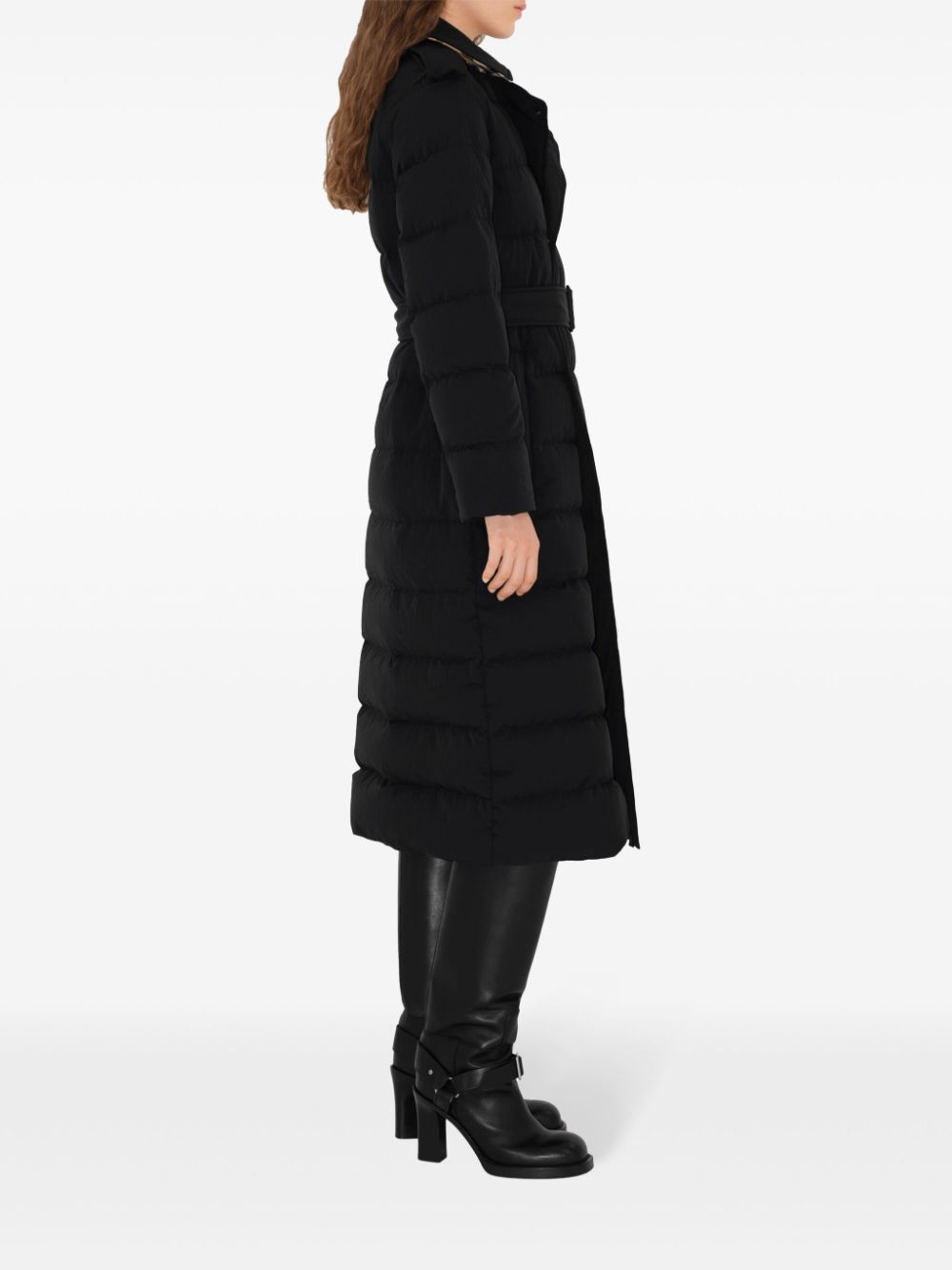 Affordable Burberry Shield-appliqued puffer coat Women