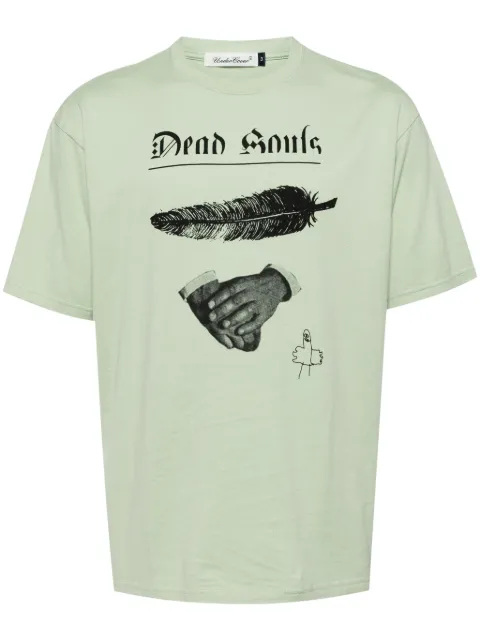 Undercover playera con estampado gráfico