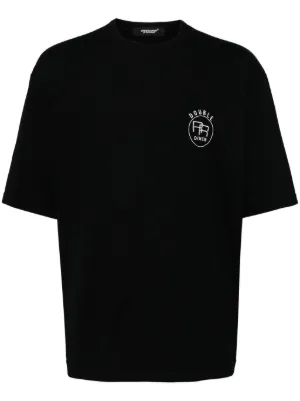 Undercover logo-print Cotton T-shirt | Black | FARFETCH