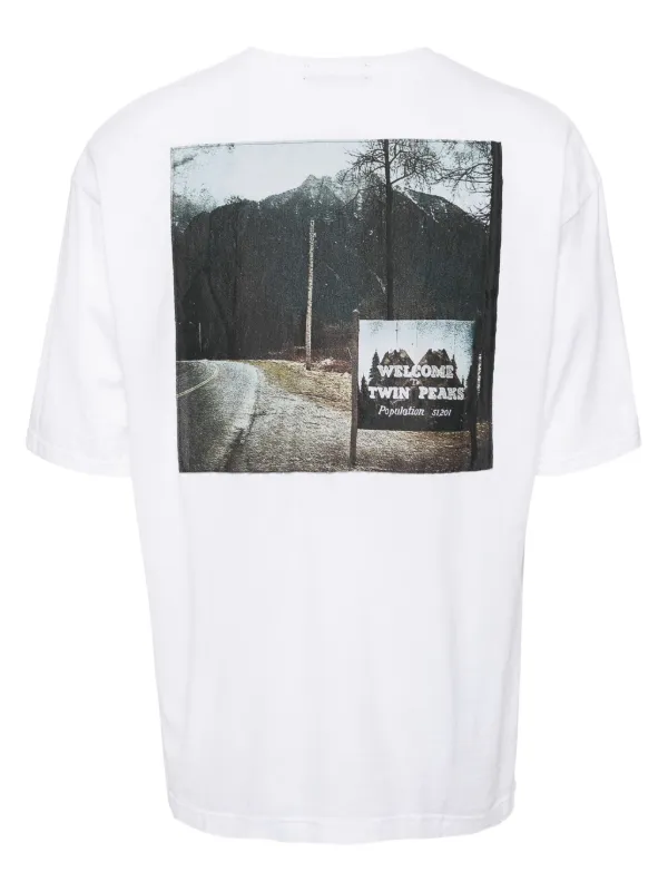 【関税込み】UNDERCOVER Tシャツ Undercover ロゴ Tシャツ | ブルー | FARFETCH JP