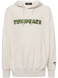 Undercover graphic-print cotton hoodie - Neutrals