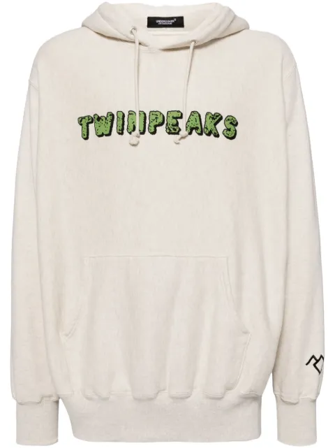 Undercover graphic-print cotton hoodie