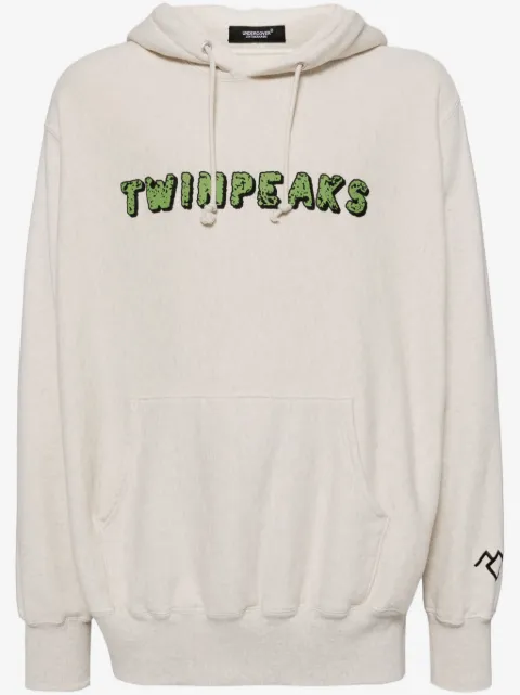 Undercover graphic-print cotton hoodie