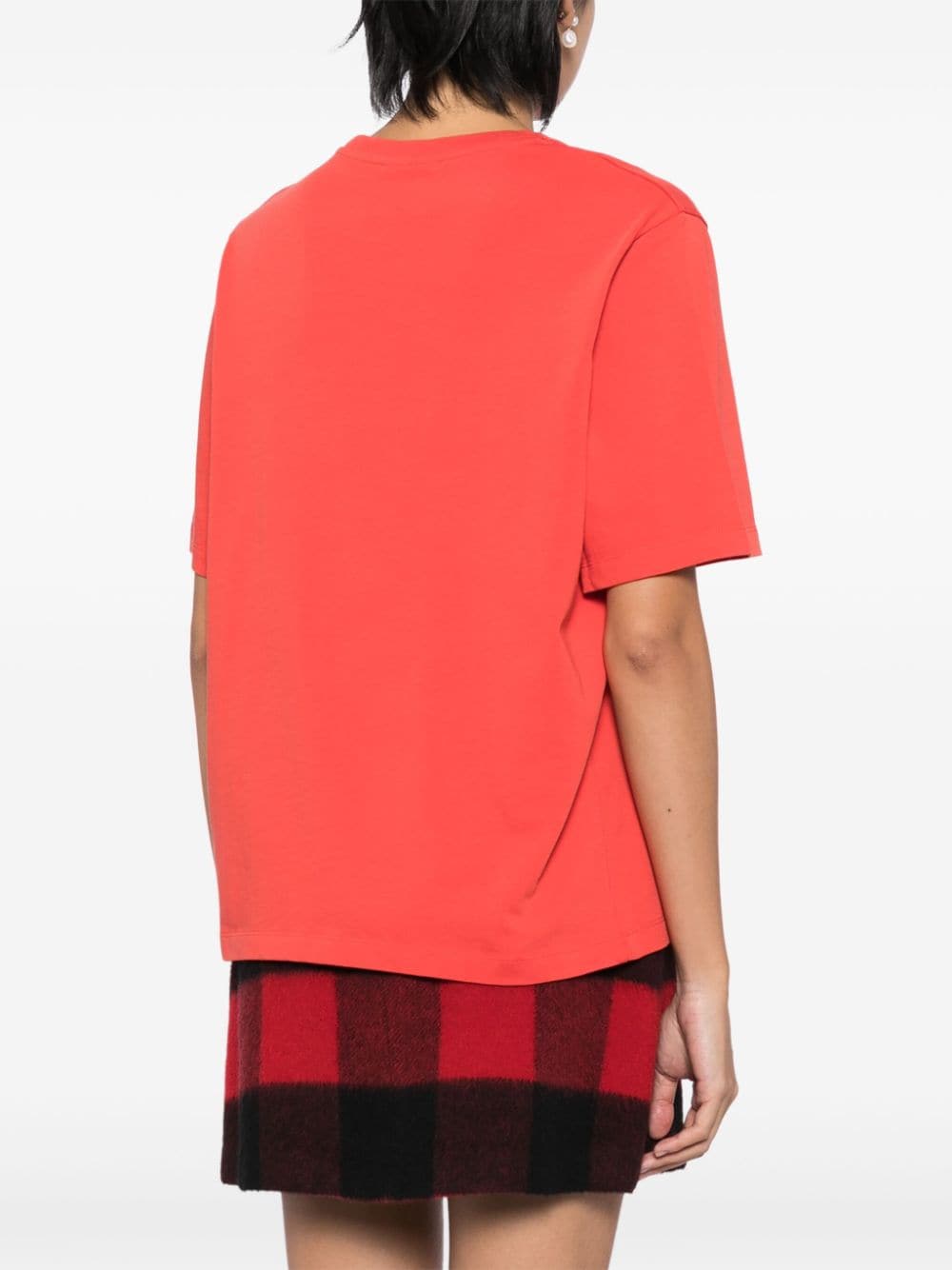 Shop Maison Kitsuné Fancy Fox T-shirt In Red