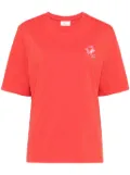 Maison Kitsuné fancy fox T-shirt - Red