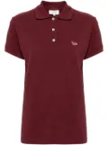 Maison Kitsuné baby fox patch regular polo - Purple