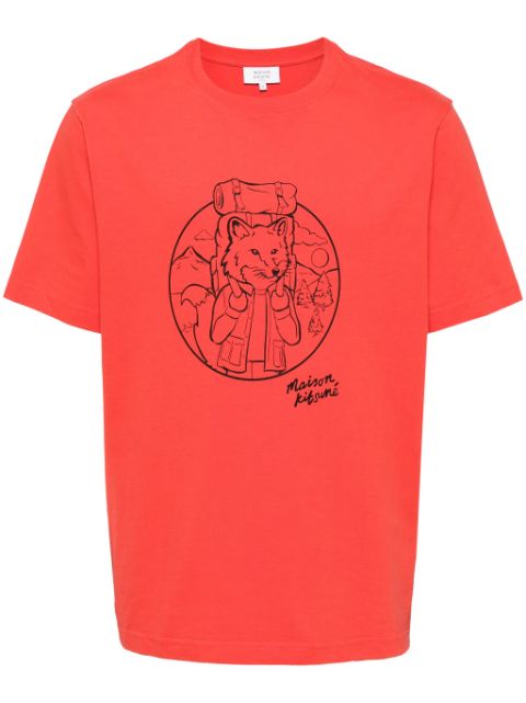 Maison Kitsune fox print T-shirt Men