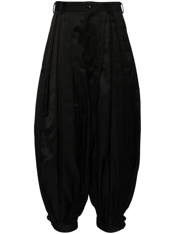 お歳暮ならオンライン Des Comme Garçons ブラック | パンツ ストラップ Plus Homme パンツ