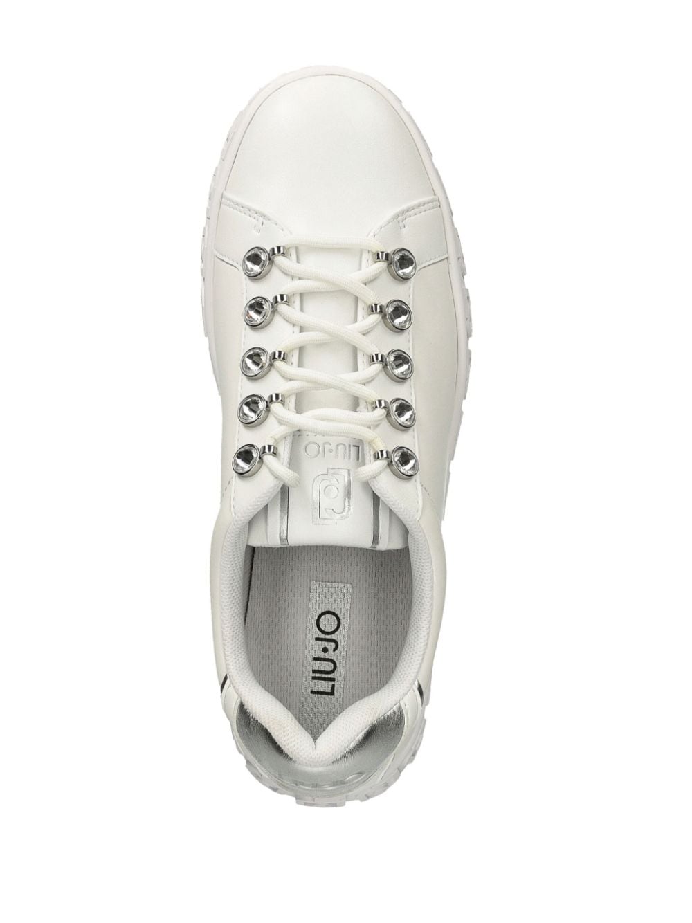 LIU JO Leren sneakers Wit