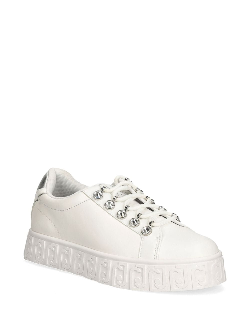 LIU JO Leren sneakers Wit