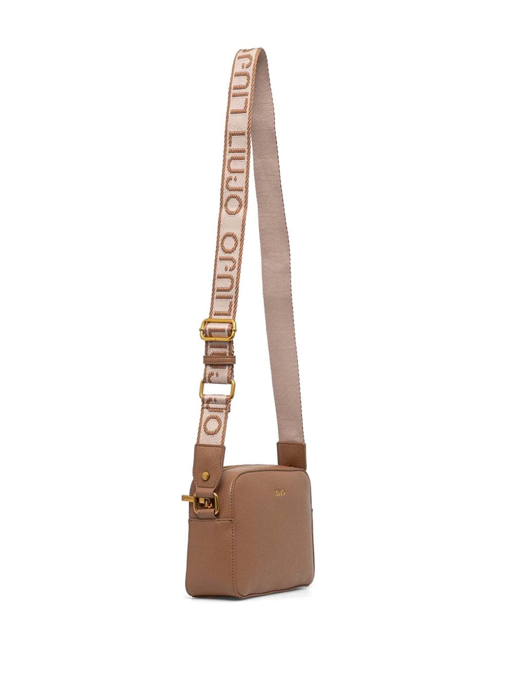 LIU JO logo-appliqué cross body bag - Bruin