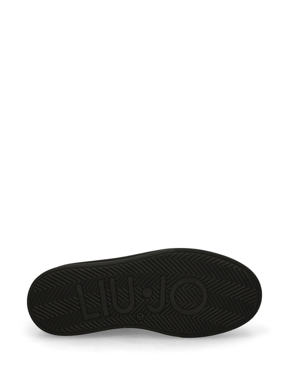 LIU JO logo boots Black