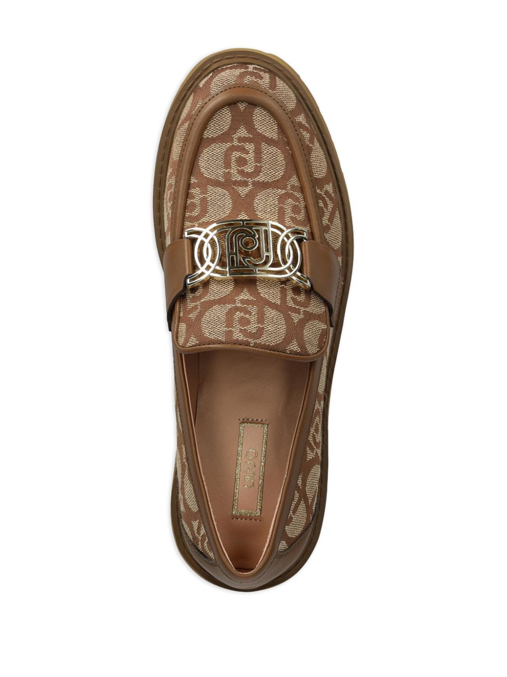 LIU JO Cora loafers met monogram Bruin