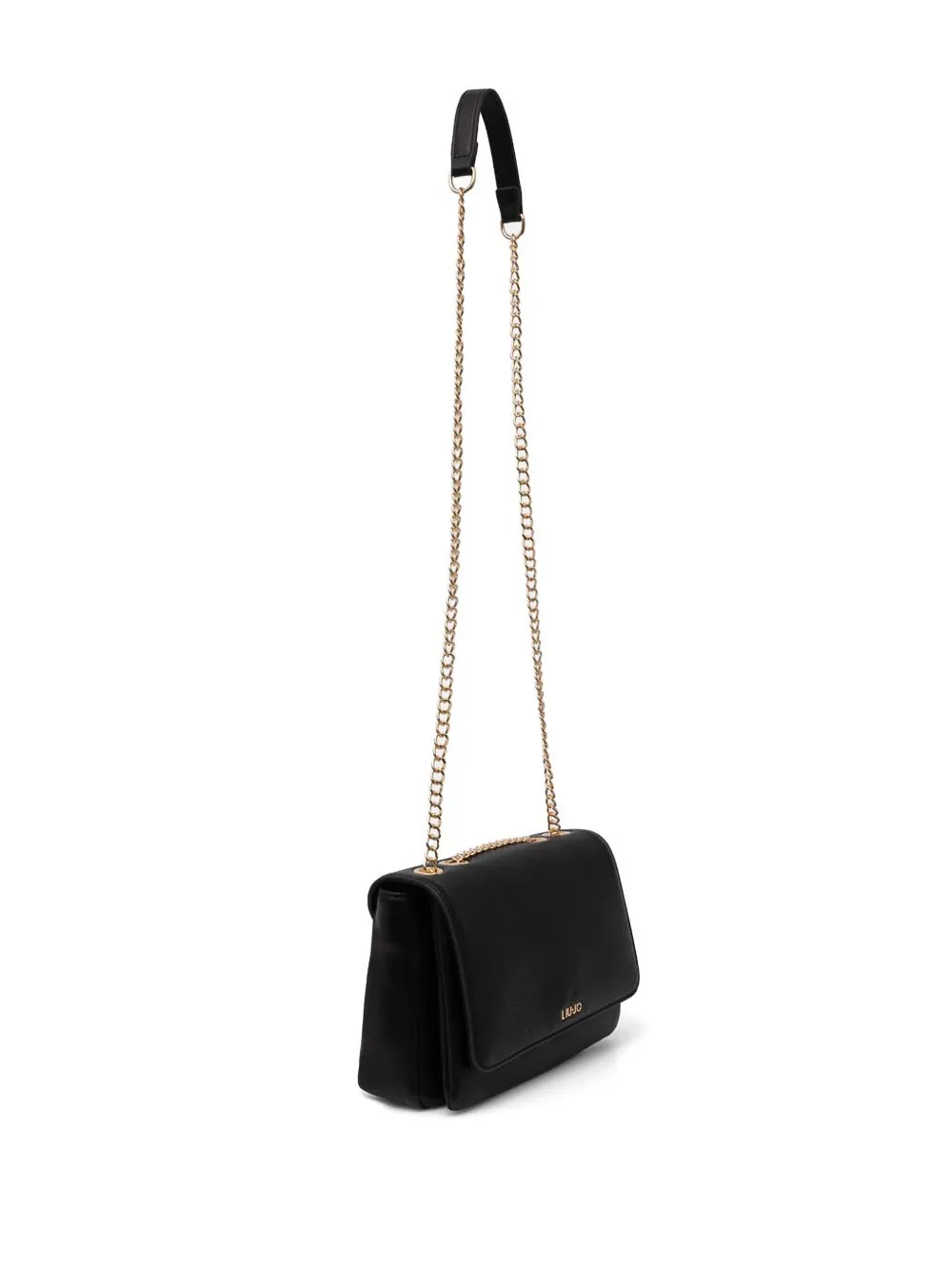 LIU JO logo-lettering cross body bag - Zwart
