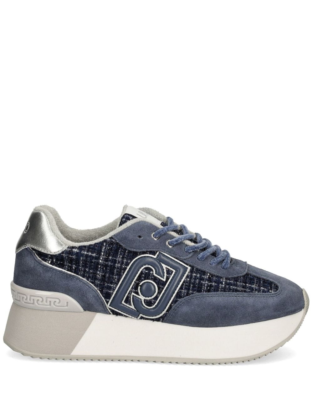 LIU JO Tweed sneakers Blauw