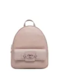 LIU JO logo-plaque backpack - Pink