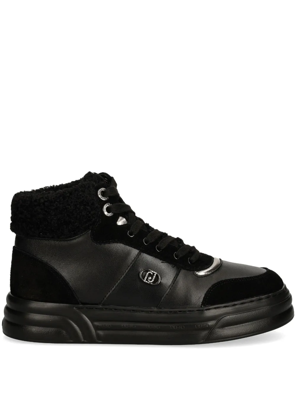 Liu •jo Logo Sneakers In Black