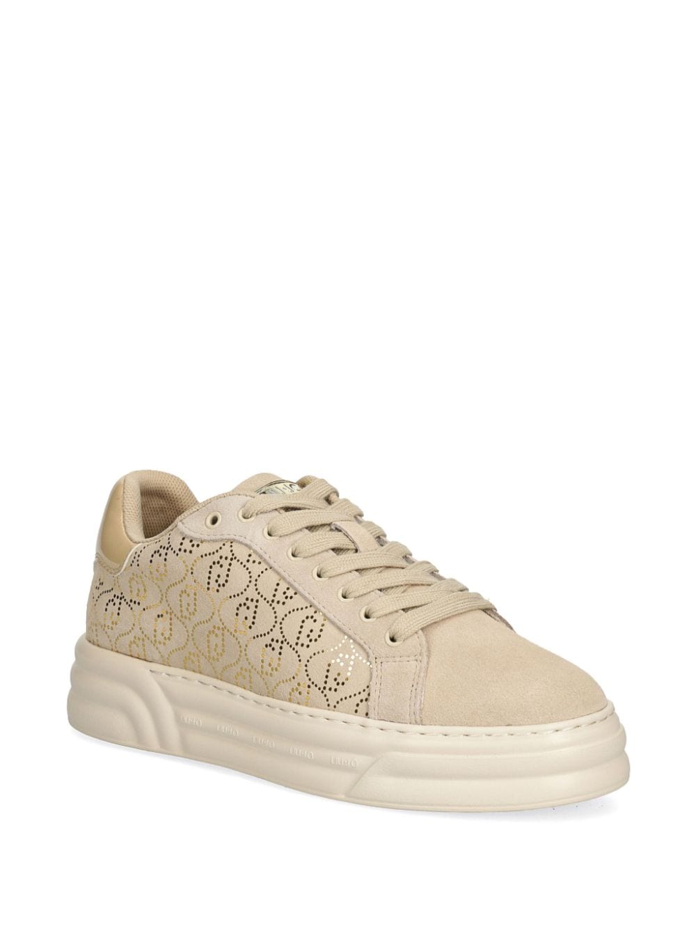 LIU JO logo sneakers - Beige