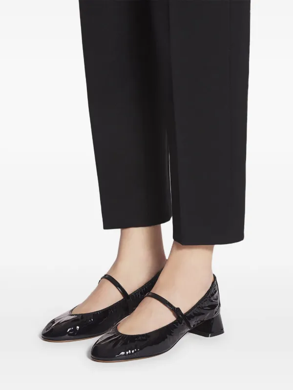 ランバン フラットシューズ パンプス ウェッジソール Lanvin ウェッジヒール フラットシューズ | ブラック | FARFETCH JP