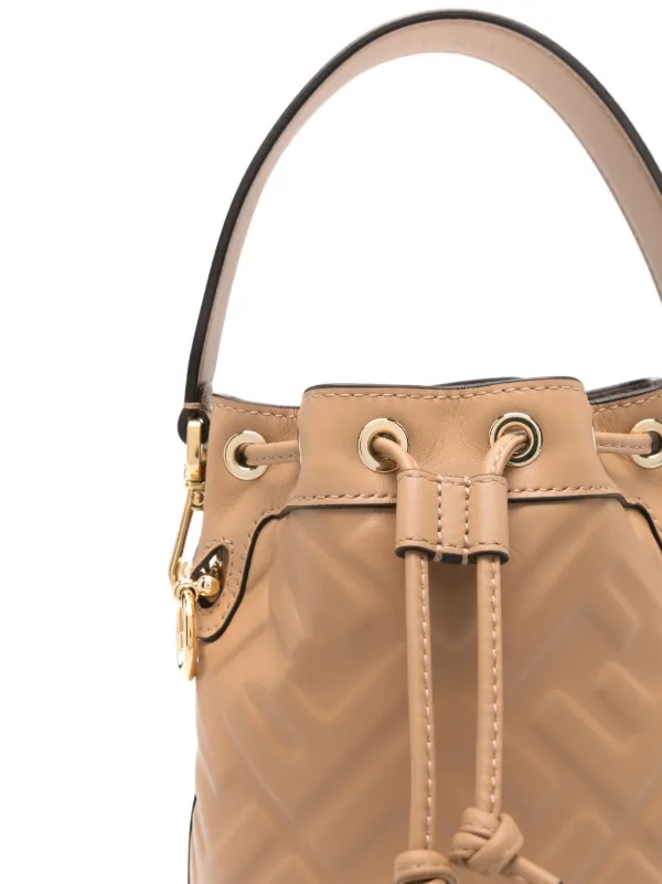 FENDI Mon Tresor Bucket Bag Brown FARFETCH AO